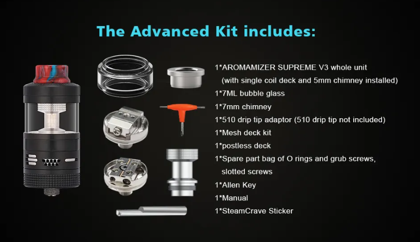 Aromamizer Supreme Advanced Kit V3